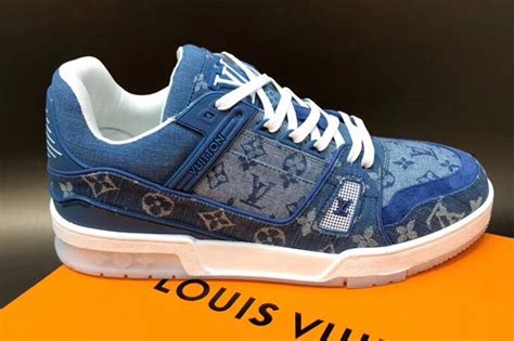 blue lv fake shoes|louis vuitton shoes legit.